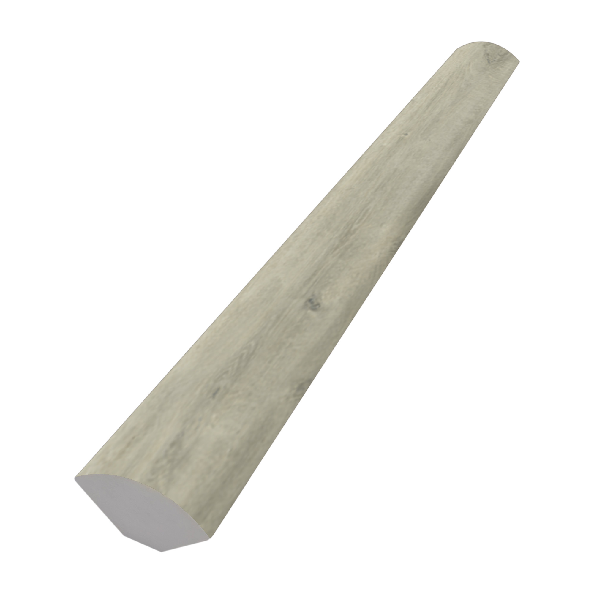Bambino Series BB-VII-Q Quarter Round Moulding, 94-1/2 in L, 1.77 in W, SPC, Rivoli